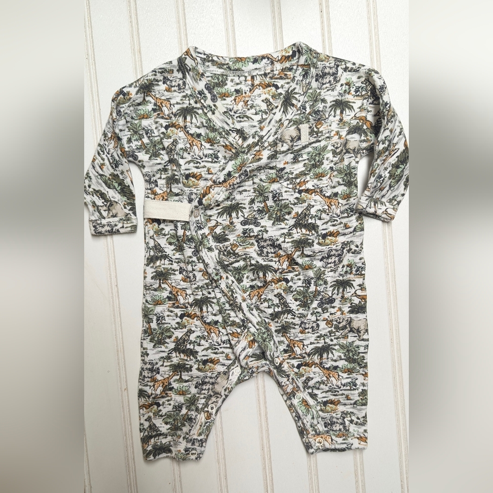 BR Baby By Banana Republic Baby Jungle Print Romper